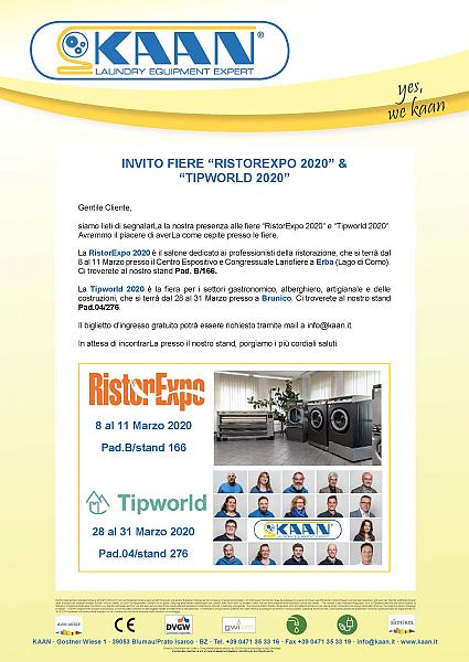 InvitoFiere_Ristorexpo&Tipworld_it InvitoFiere_Ristorexpo&Tipworld_it